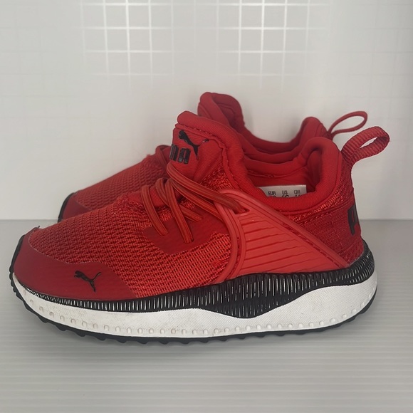 Puma Red Toddler Sneakers - Picture 2 of 5